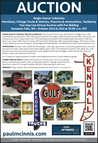AUCTION: Single-Owner Collection