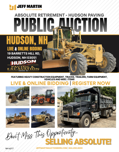 September 19, 2026 AUCTION ONLINE BIDDING 19 BARRETTS HILL RD, HUDSON, NH 03051