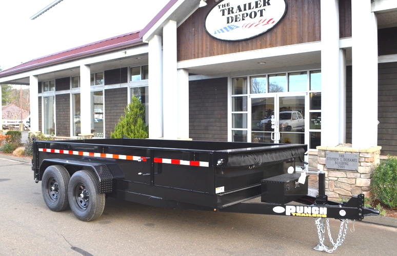 PUNCH 14K SCISSOR DUMP TRAILER