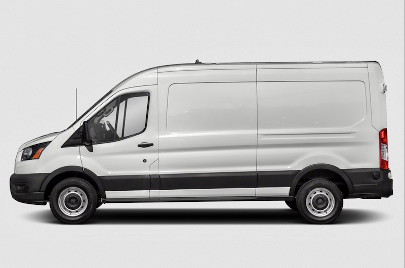 2021 FORD T350 MID ROOF VAN